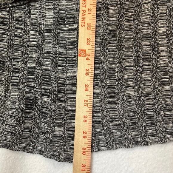 Eileen Fisher Open Front Gray Silk Organic Linen Cardigan Sweater Size XSMALL - Picture 7 of 9